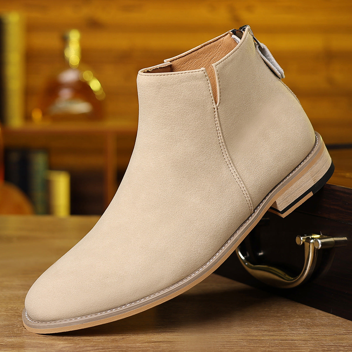 Autumn And Winter Retro Men's Matte Martin Boots