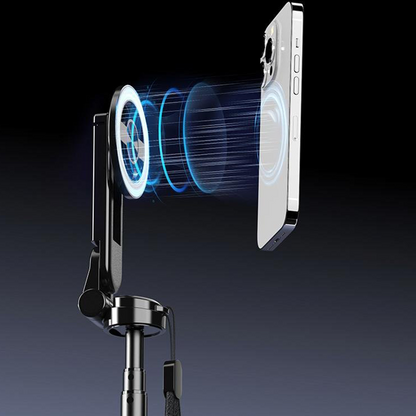 ⏰ Endast nu 49% rabatt!📱Heta nya produkter🔥4-i-1 multifunktionell magnetisk selfiepinne med 360° rotation